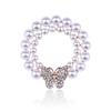 Fashion Women Large Brooches Lady Snowflake Imitation Pearls Rhinestones Crystal Wedding Pin Jewelry Accessorise