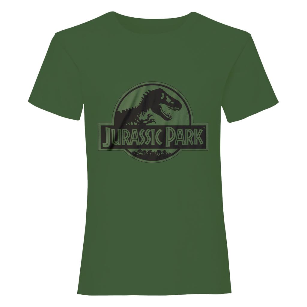 Jurassic Park Unisex Adult Monochrome T-Shirt