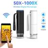 WiFi Digital Microscope Zoom Camera 2MP Magnifier 50X-1000X USB Electronic Microscopes For Repair Skin Inspection Android IOS PC