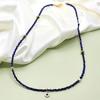 Slim Raw Lapis Lazuli Necklace