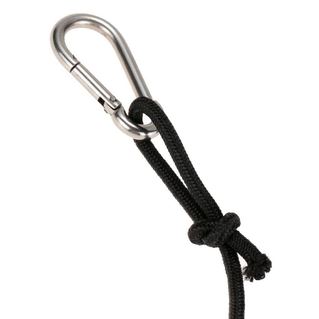 1pc Kayak Drift Anchor Tow Rope Tow Line 9.1m 30ft Long Nylon Rope Stainless Steel Clips Kayak Accessory