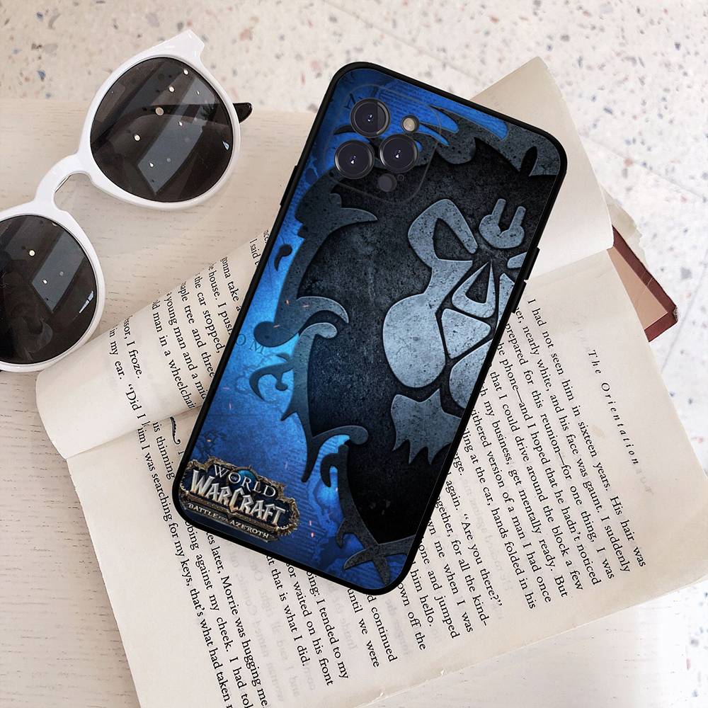 Чехол для телефона World of Warcraft Для IPhone 14 Plus 13 Mini 11 16 15 17 Pro Max Защитный Ударопрочный