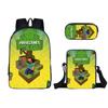 Minecraft Cartoon Game Character Printed Children Large Backpack Capacity