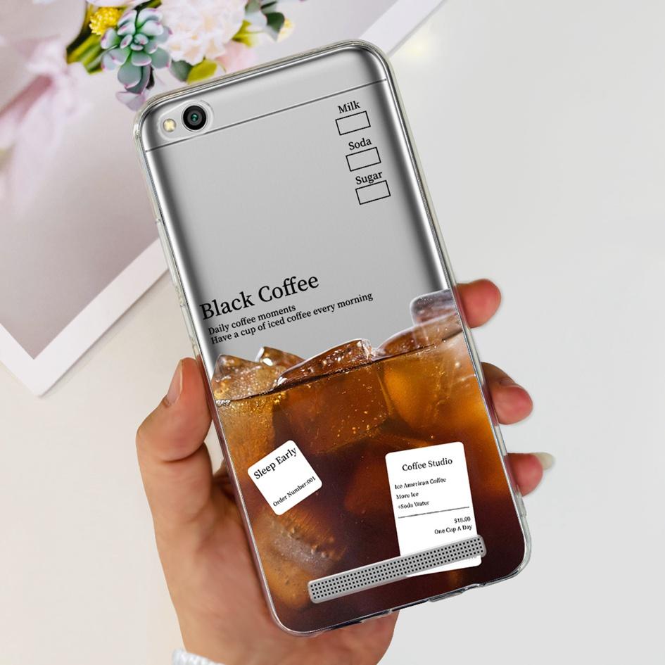 For Xiaomi Redmi 4A Case Fashion Butterfly Transparent Silicone Soft Cover For Xiaomi Redmi 5A Funda Redmi5A Redmi4A Phone Cases