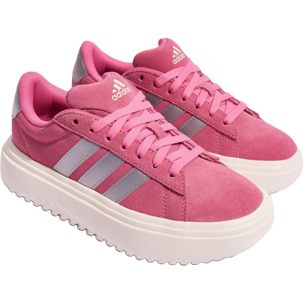 adidas GRAND COURT PLATFORM Низкие теннисные кроссовки Женские Розовые KI5138