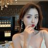 Korean Jewelry Elegant Simulated Pearls Long Dangle Earrings For Women  Vintage