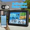 WiFi Weather Station IndoorOutdoor Thermometer Home Weather Thermometer with APP Control Color