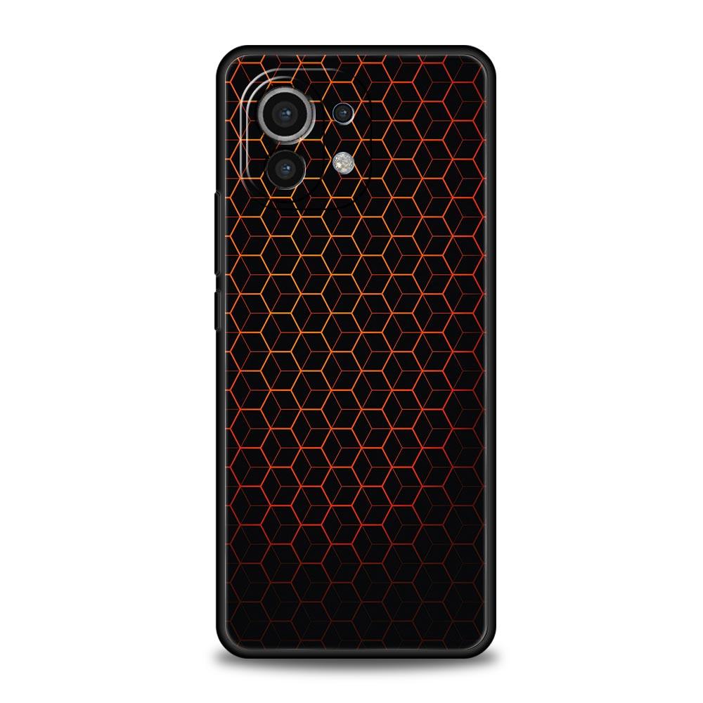 Чехол с сотовым узором для Xiaomi Mi 17 15T 15 14 14T 13T 12T Pro 12 13 Lite 5G 11T Poco X6 X7 X5 Pro Мягкая крышка