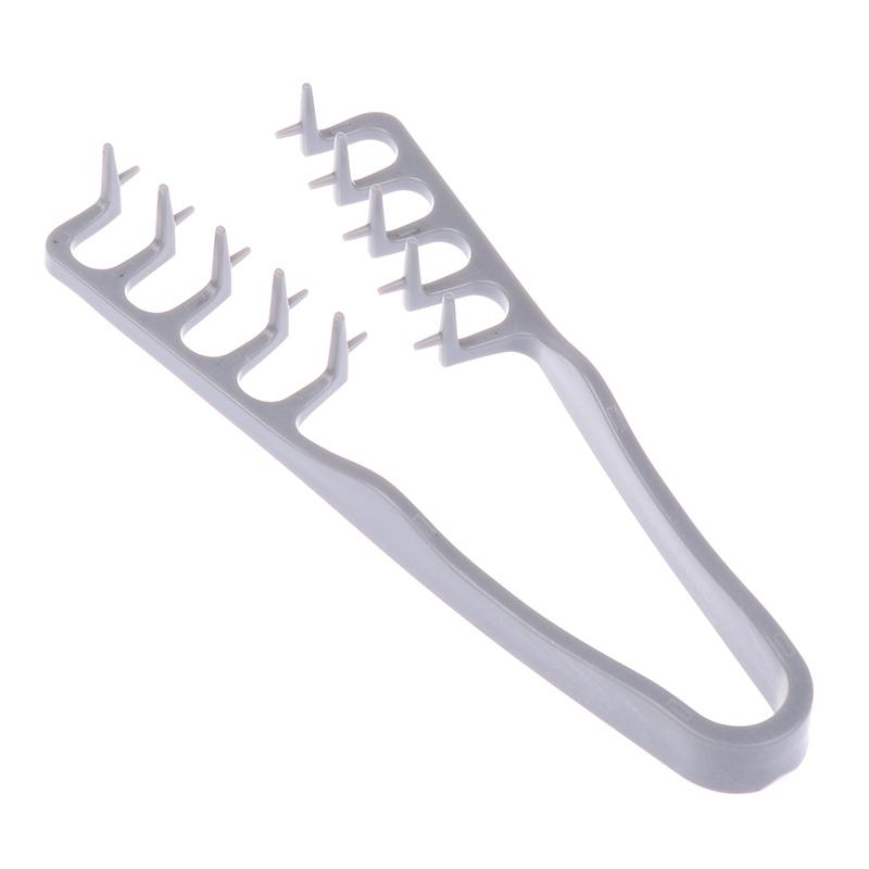 Расческа для укладки волос с широкими зубьями, расческа для челки, расчески для укладки корней волос, пушистый парикмахерский инструмент для женщин и мужчин