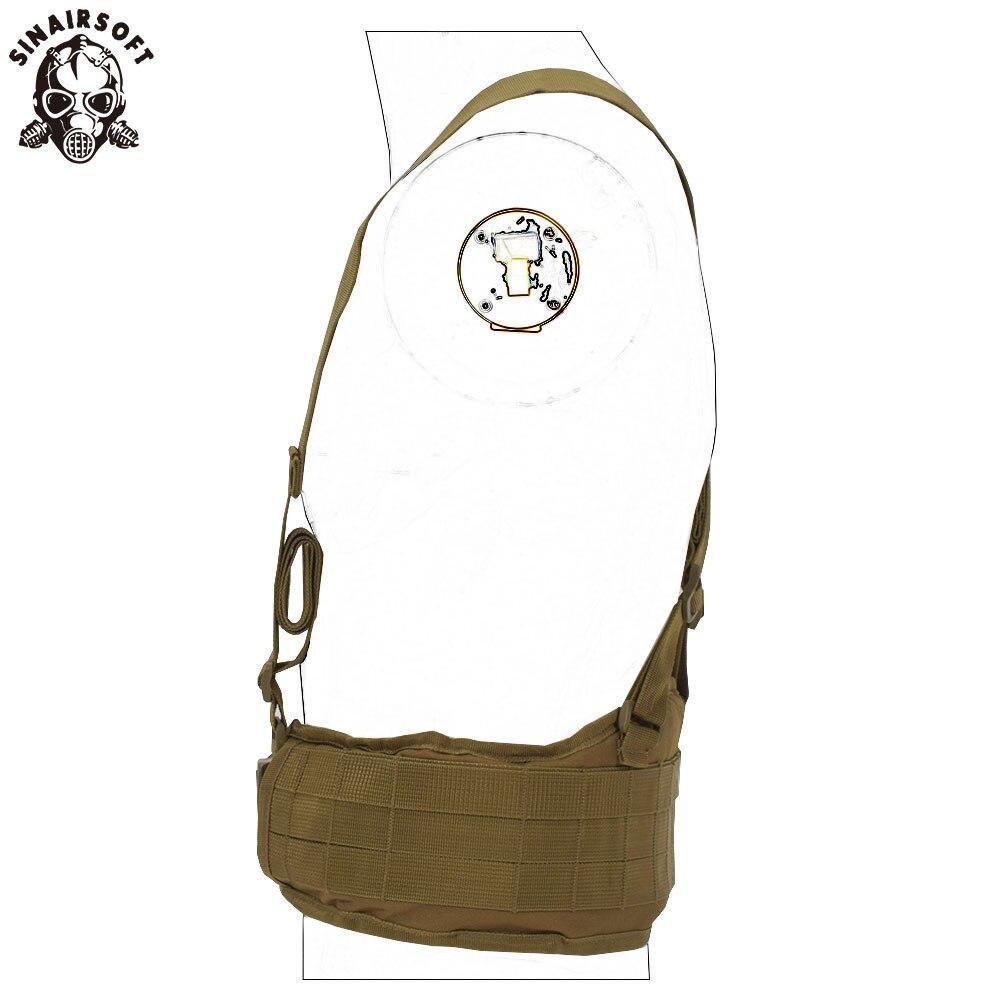 Тактический жилет Molle, мужской ремень, армейский специальный нейлон 1000d, военный удобный боевой ремень, регулируемый с мягкой подкладкой типа H