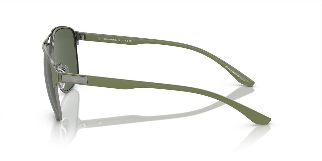 Sunglasses EA2144 MATTE GREEN 60 [Emporio Armani] GUNMETAL/SAGE