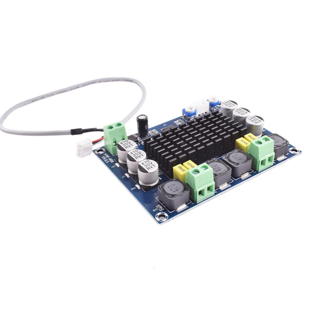 XH-M543 TPA3116D2 120Wx2 DC стереодинамик модуль питания двухканальный цифровой усилитель мощности аудио плата сабвуфер аудио плата