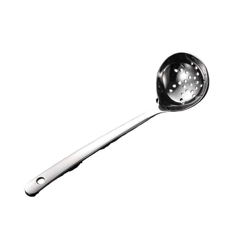 Qianxing 316 Stainless Steel Hot Pot Ladle and Strainer Set
