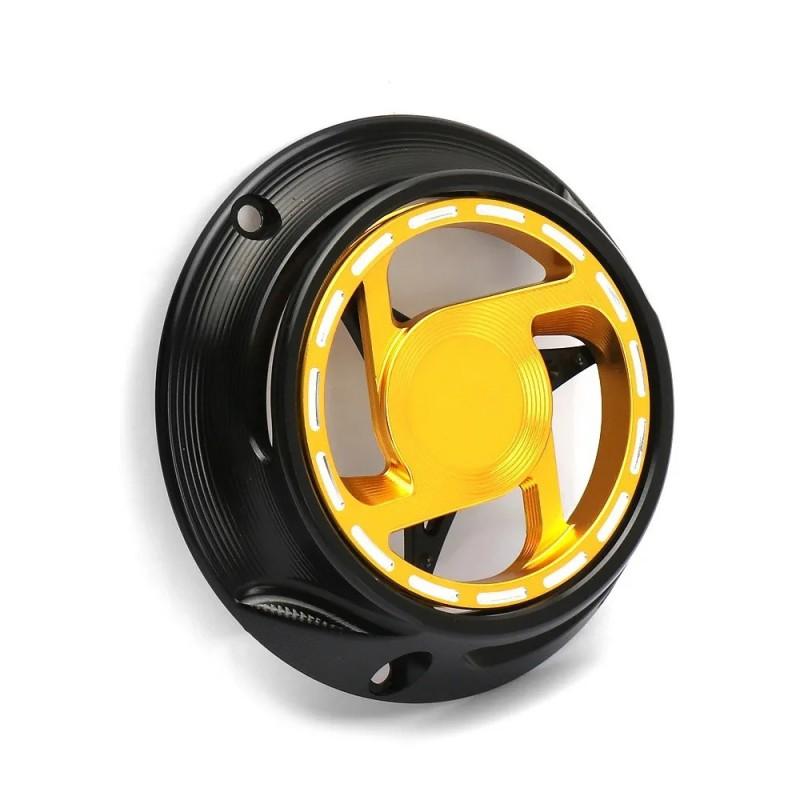 Vespa Sprint 125 150 Primavera Engine Cooling Fan Cover Upgrade Accessory Titanium Black Gold