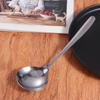 Thick-Handled Stainless Steel Spoons Premium Serving Spoons Long-Lasting Soup Spoon Kitchen