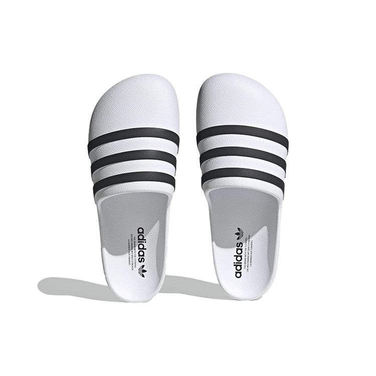 adidas Шлепанцы AdiFOM Adilette 'Белый Черный' (унисекс) Шлепанцы Cloud White / Core Black / Cloud White HQ7219
