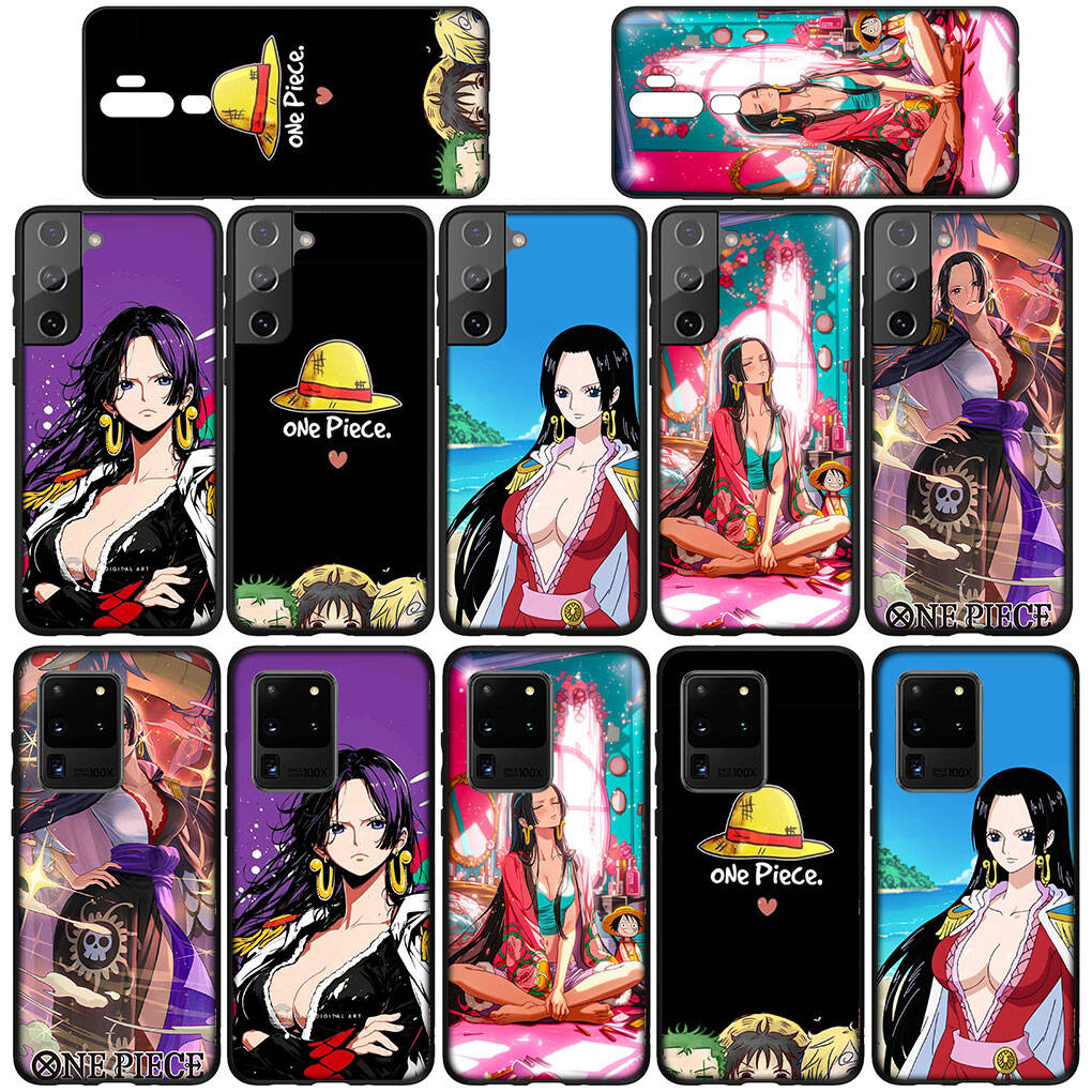 Phone Case for iPhone 17 15 16 Plus Redmi Note 14 12 11 13 Pro Max Huawei P30 P20 Lite OPPO A60 A40 A80 A38 A54 A17 Boa Hancock One Pieces Luffy Cover