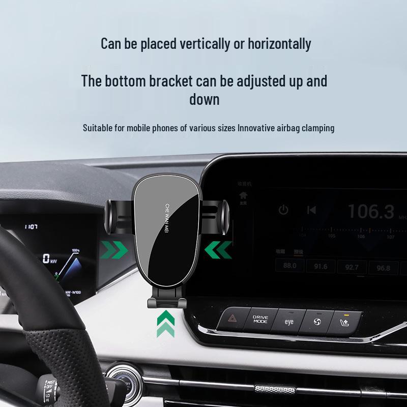 Специальное автомобильное крепление FAW Bestune E05 NAT с беспроводной зарядкой для такси, модель 2023 года
