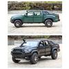 1/32 Toyota Tacoma Alloy Pickup Car Model Diecasts Metal Off-Road Vehicles Car Model High Simulation Sound and Light Childrens Toy Gift