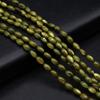 1Strand Natural Freshwater Shell Beads Dyeing Rice Shape Loose Spacer Beads for Jewelry Making DIY Necklace Bracelet Earring Accessories 4x8mm