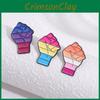 Unique And Stylish Metal Fist Gesture Brooch Colorful Alloy Pin For Fashionable Accessories