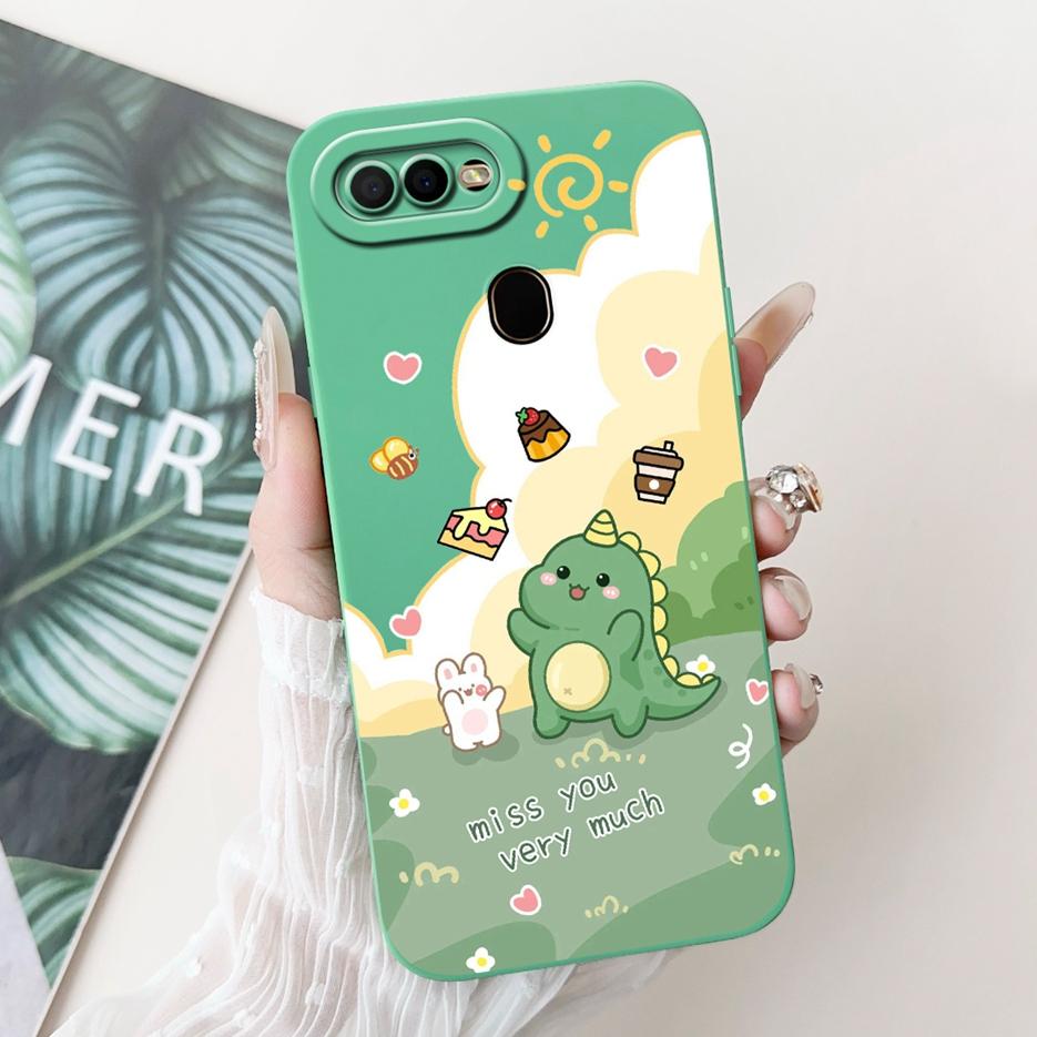 For Oppo A5s AX5s Case Oppo A12 New Fashion Candy Cover Soft Silicone Phone Case For Oppo A7 AX7 A12 OppoA5s OppoA12 Bags Bumper