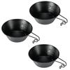 CAMPING MOON Sierra Cup Black Black Sierra Camping Cup Stainless Steel 310ml Set 3-Piece BKS-220-3P