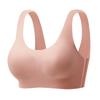 Fitness Sports Bra Summer Ultra Thin Ice Silk Traceless Bra Women's Breathable One Piece Tank Top Bra