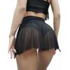 New Women's High-Waisted Ruffled Pole Dance Shorts, Tight Bikini Hot Pants