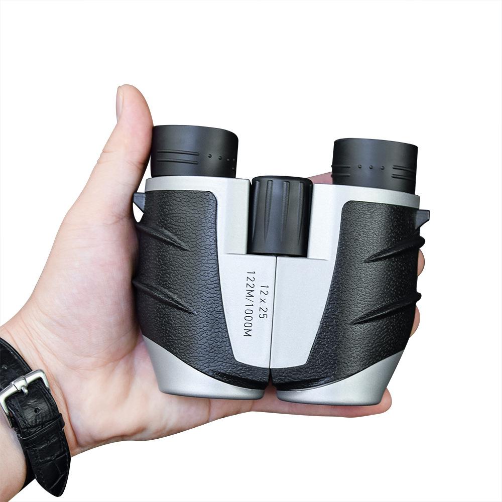 Новый заводской бинокль 8x25/12*25, микро-ночное видение высокой четкости, универсальные очки для взрослых и детей