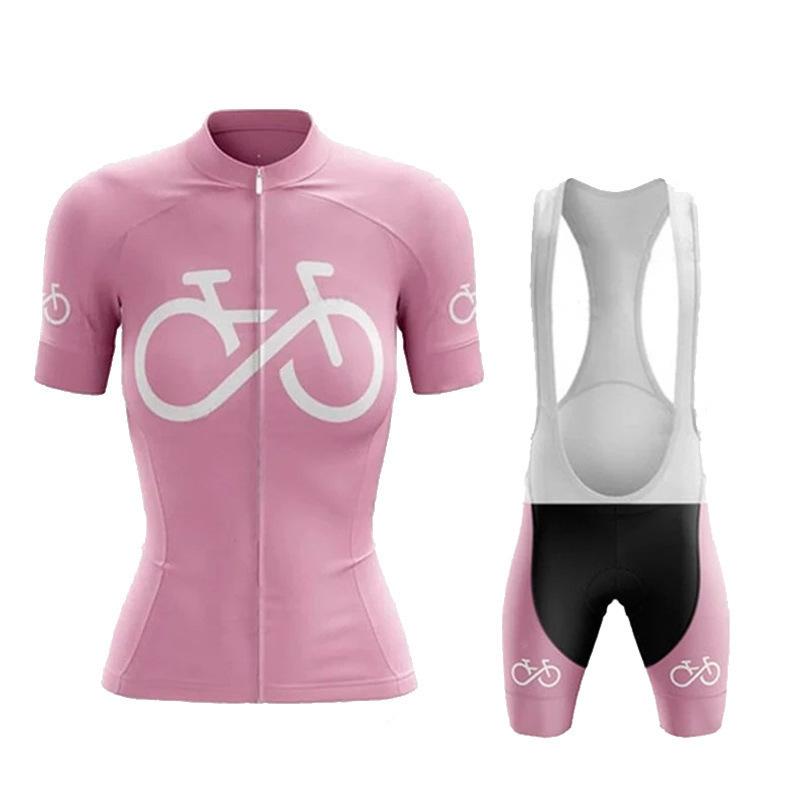 Summer cycling clothes road bike downhill clothes men's and women's short-sleeved cycling clothes set breathable perspiration
