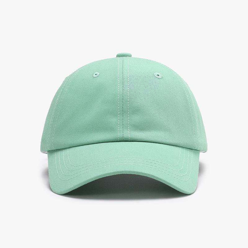 Spring Summer Outdoor Light Plate Black Unisex Soft Top Baseball Cap Fashionable and Breathable Baseball Cap