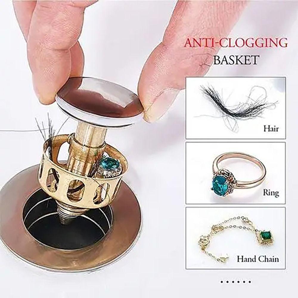 2 шт. Смеситель для ванны, умывальника, пробка для волос, душевая система, пружинный механизм для раковины в ванной