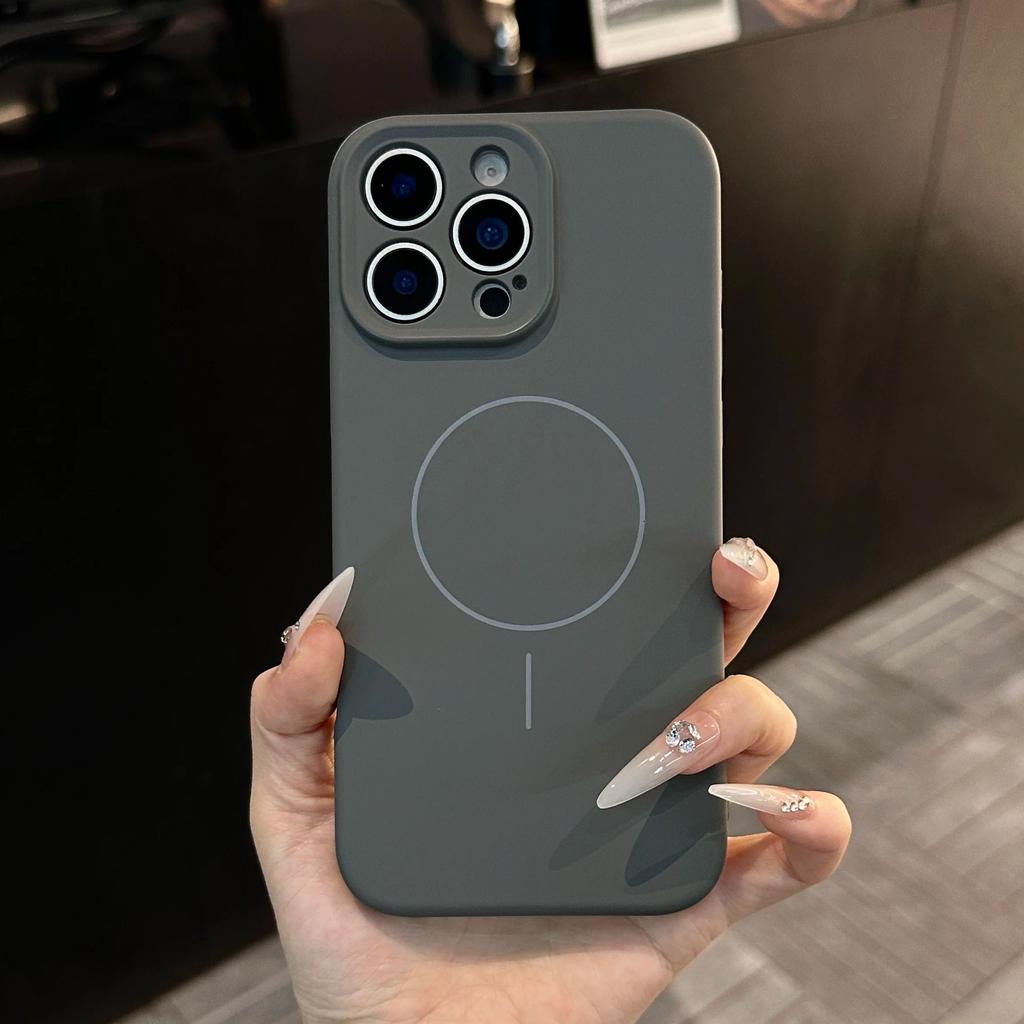 Магнитный чехол из жидкого силикона с кнопками управления камерой для iPhone 16 E 15 14 Plus 13 12 11 Pro X XS XR Max для Magsafe, бронированный чехол