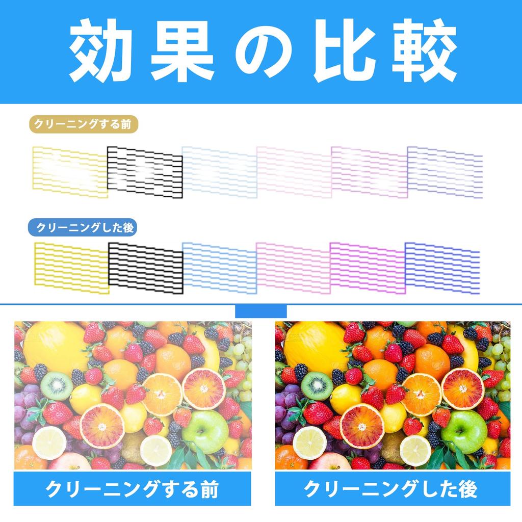 LCL Cleaning Cartridge IC6CL70L ICBK70L ICC70L ICM70L ICY70L ICLC70L ICLM70L of 6 Printer Clogging and Replace with Cleaning Cartridge and Perform