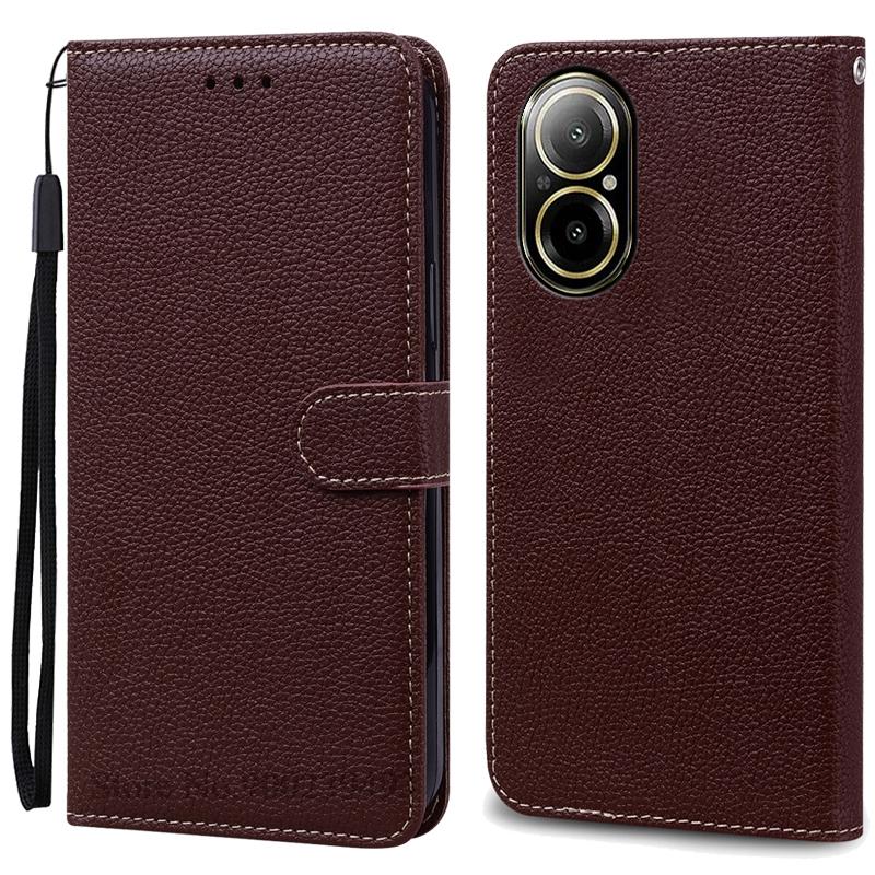 Для Realme C67 4G чехол-книжка с откидной крышкой из кожи для Realme C67 чехол-подставка чехол-книжка Coque для Realme C67 чехлы для телефонов Fundas
