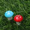 Gift Resin Crafts Stakes Mini Mushroom Potted Plants Decor Miniature Figurine Artificial Foam
