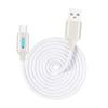 Металлический кабель USB — USB C Зарядный кабель со светодиодной подсветкой Кабель для быстрой зарядки с Power Delivery для телефона, планшета, ноутбука