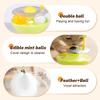 Tumbler Cat Toy Removable Stick Feather Scratching Ball Anti-Bite Turntable Interactive Toy Interesting Pet Supplies cat toys