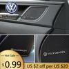 Для VOLKSWAGEN VW 4 шт. 3D алюминиевая наклейка-эмблема на динамик стереодинамика для VW Volkswagen Golf Polo Passat Touran Acces