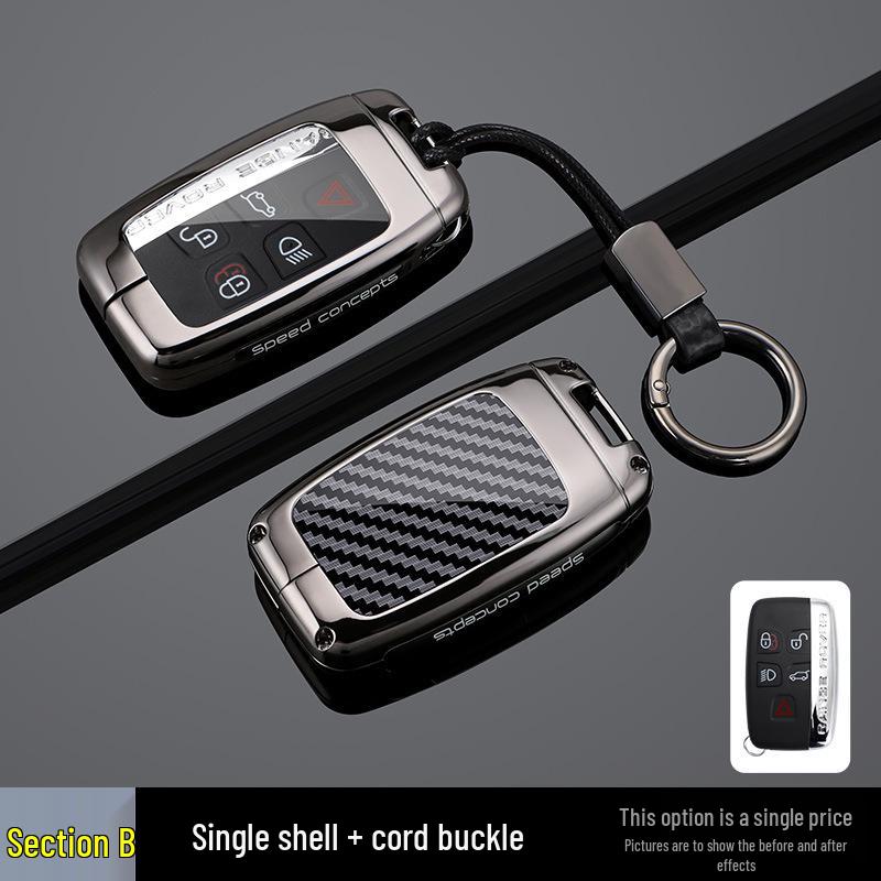 Чехол для ключа Land Rover и Jaguar для Range Rover, Discovery, Defender, Evoque, Velar, Sport, Freelander - Защитный корпус