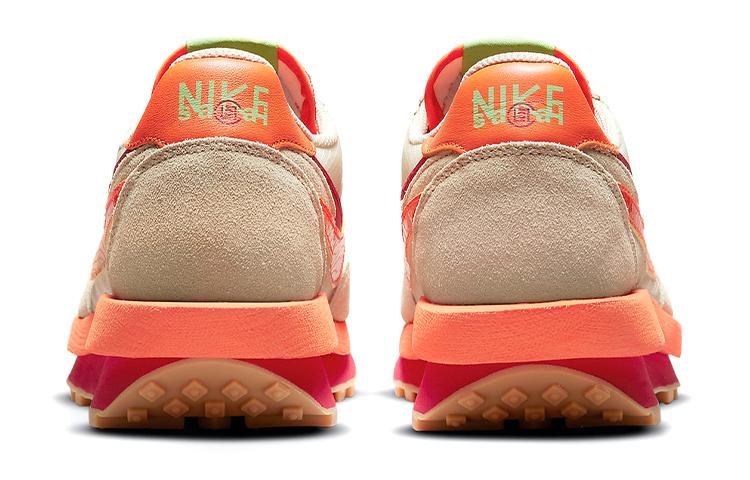 Nike X Sacai X Clot LDWaffle 'Net Orange Blaze' DH1347-100