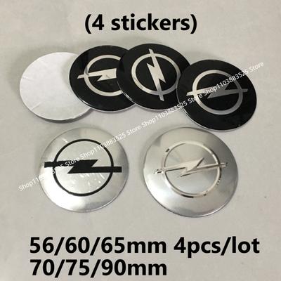 4 шт. 56/60/65/70/75/90 мм Колпачки ступицы колеса Наклейки для Antara Astra Vectra Zafira Omega Corsa Gsi Turbo Cors OPC Line