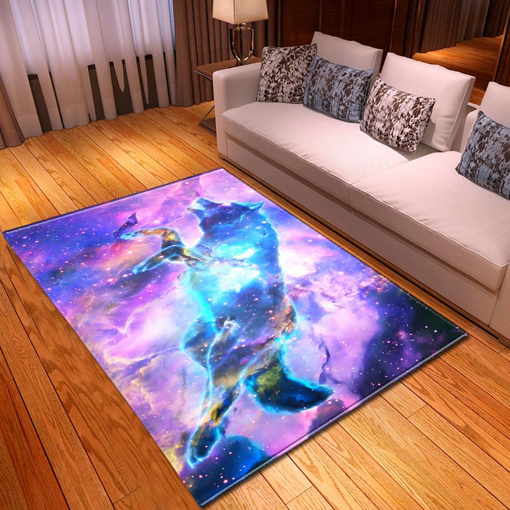 Коврики с 3D принтом из мультфильма животного волка, мягкий домашний ковер, детские игровые коврики, декор для детской комнаты, ковры для гостиной, ковер