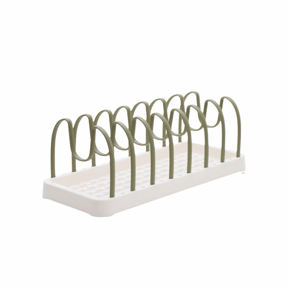 Plastic Dish Drain Rack Detachable Pot Lid Rack New Pot Lid Holder Household