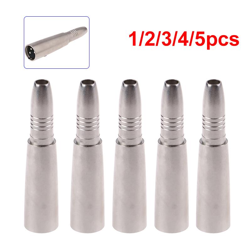 1/2/3/4/5Pc MIC 3 Pin XLR Male Plug to 1/4 Inch 6.35mm Mono Female Jack Audio Cable
