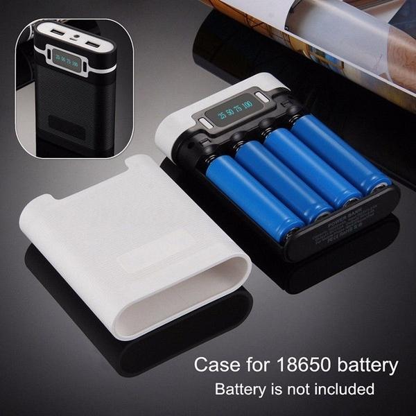 5 В 2/4 слота 5600 мАч/10000 мАч 18650 чехол для батарейного отсека DIY Power Bank зарядное устройство чехол для зарядки 2/4x18650 литий-ионных батарей