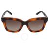 Brown Gradient Rectangular Ladies Sunglasses Sf955s 214 53