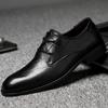 Классические мужские повседневные туфли из натуральной кожи для взрослых, итальянские, формальные, свадебные, социальные, деловые, удобные, офисные, оксфорды