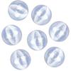 HIRAISM Gachapon Capsule Mini Transparent 100 Piece Set Clear (45mm, Color)